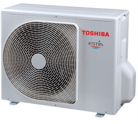 více o produktu - Toshiba HWT-401HW-E, venkovní jednotka tepelného čerpadla Estia, R32